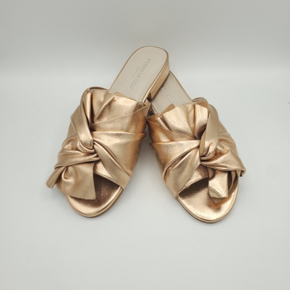 Kenneth Cole Violet leather mules NIB - Picture 4 of 14